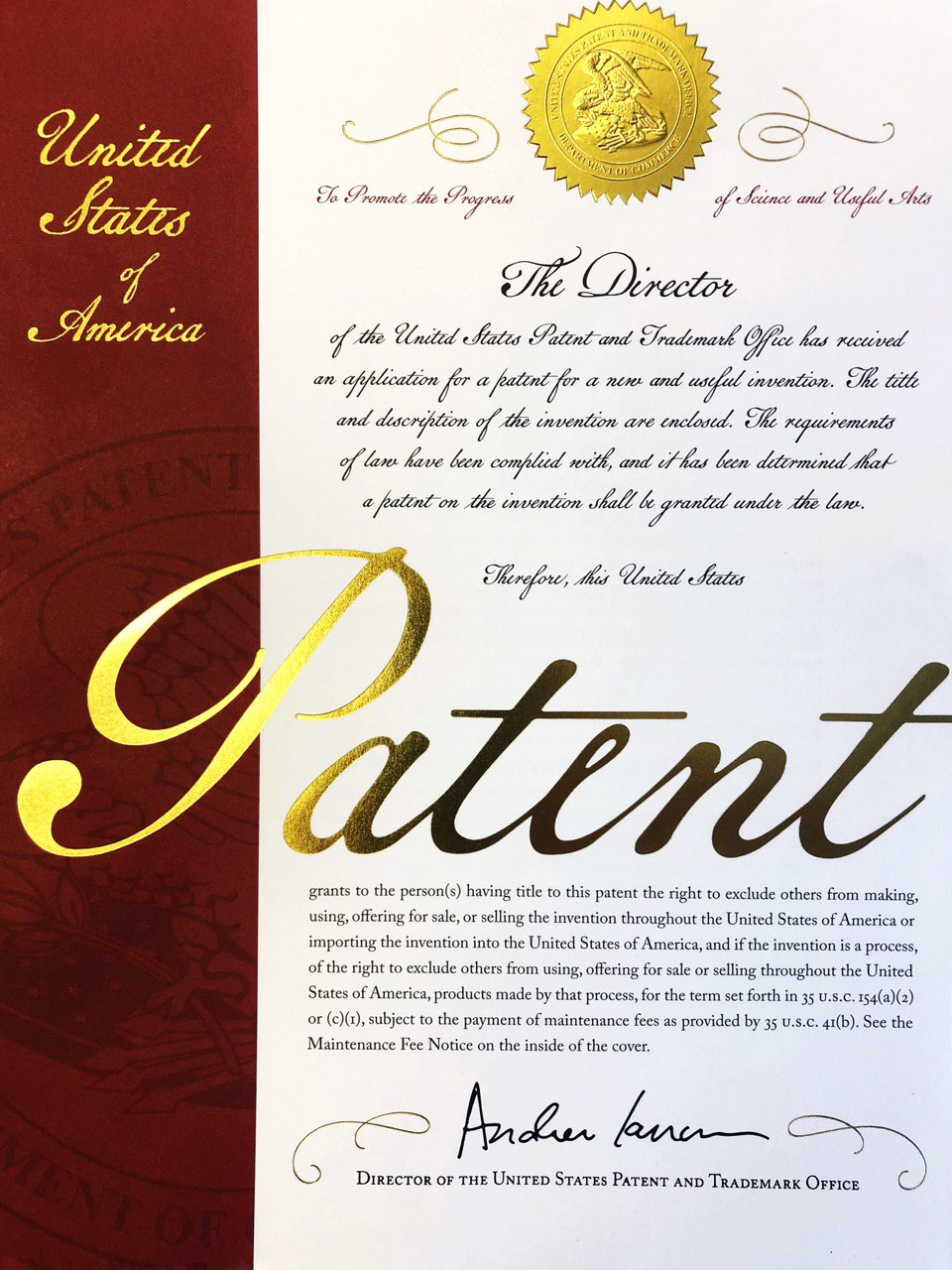 Middleware Inc. received a patent “Method of organizing dialogue with the use of fillable forms”
